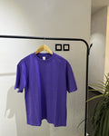 Purple Plain Tee-M