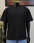 Black Plain Tee