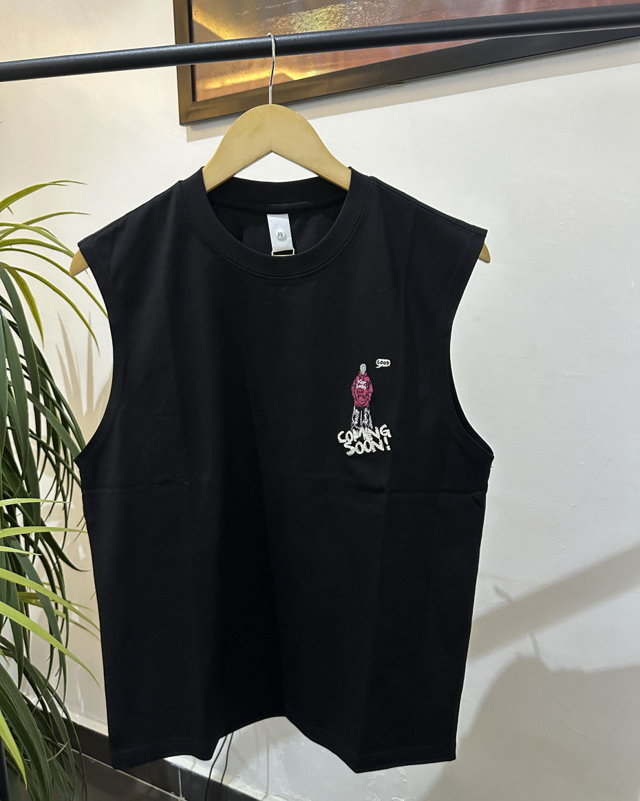 Sleeveless Tee-M